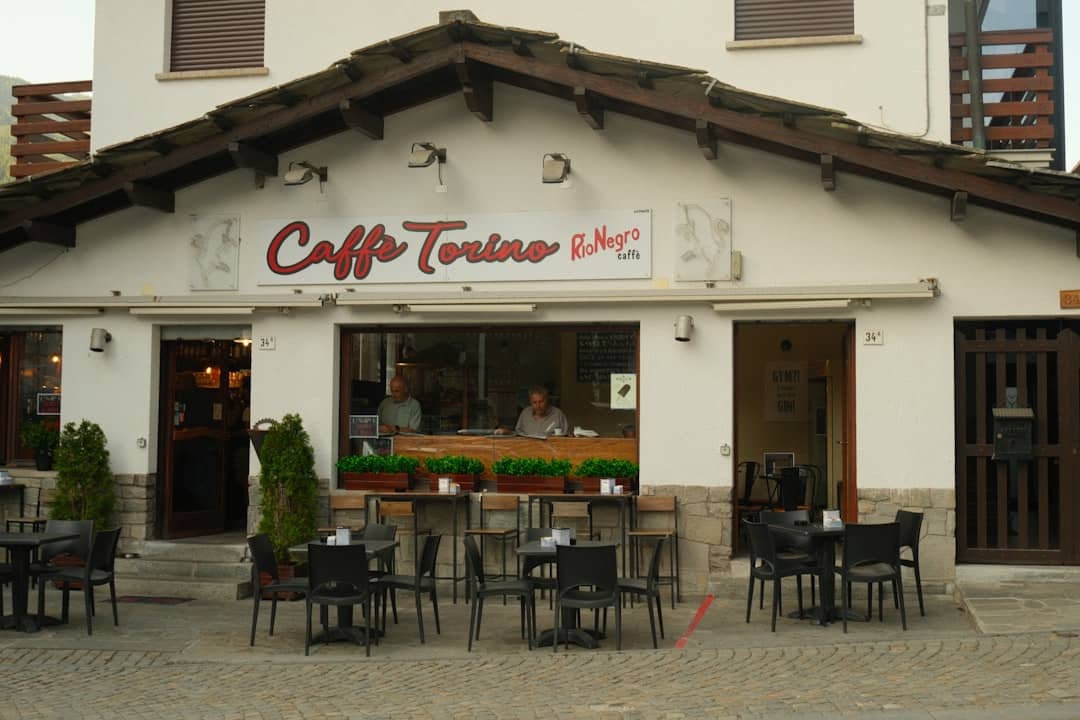 Caffe torino cafe with outdoor seating