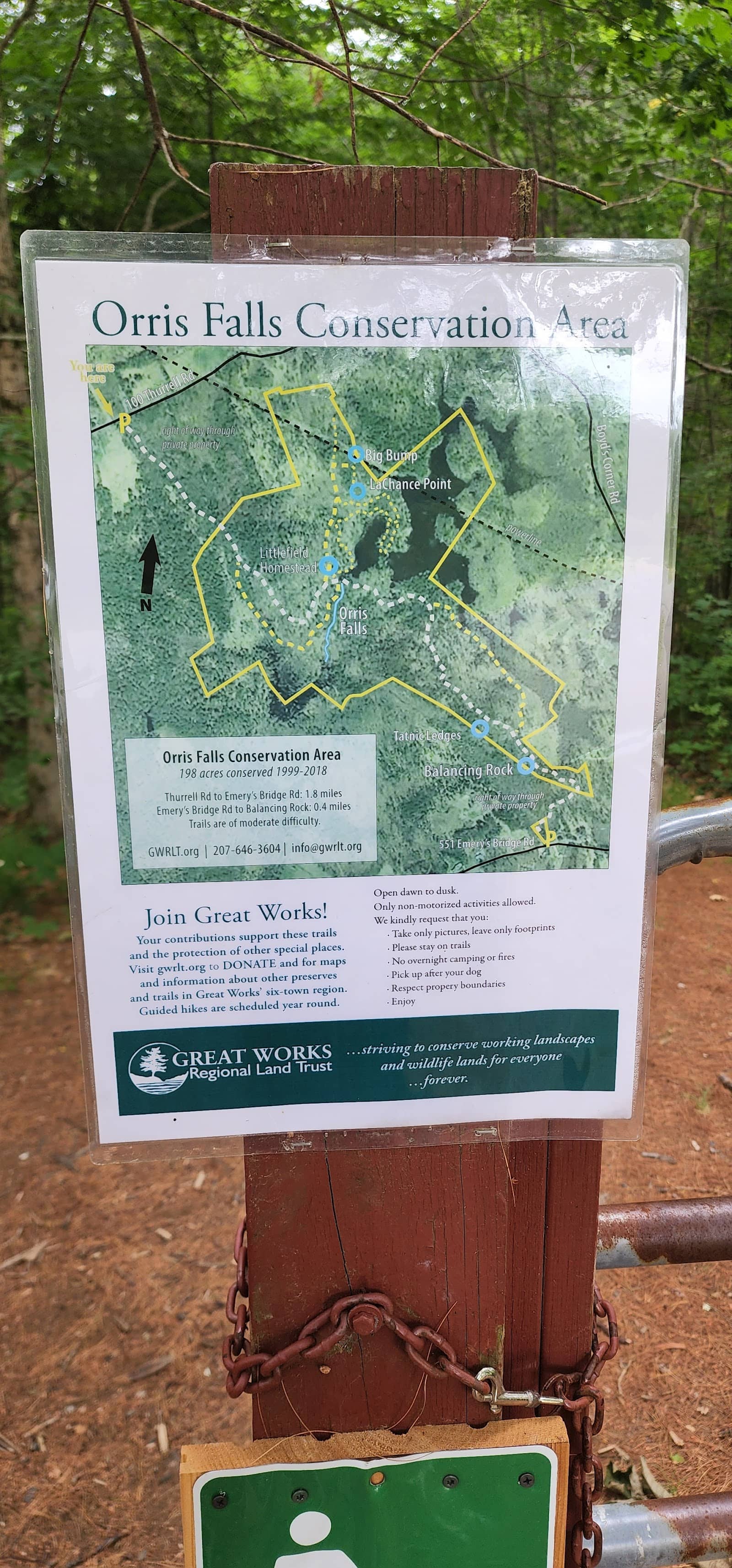 Orris Falls Conservation Area