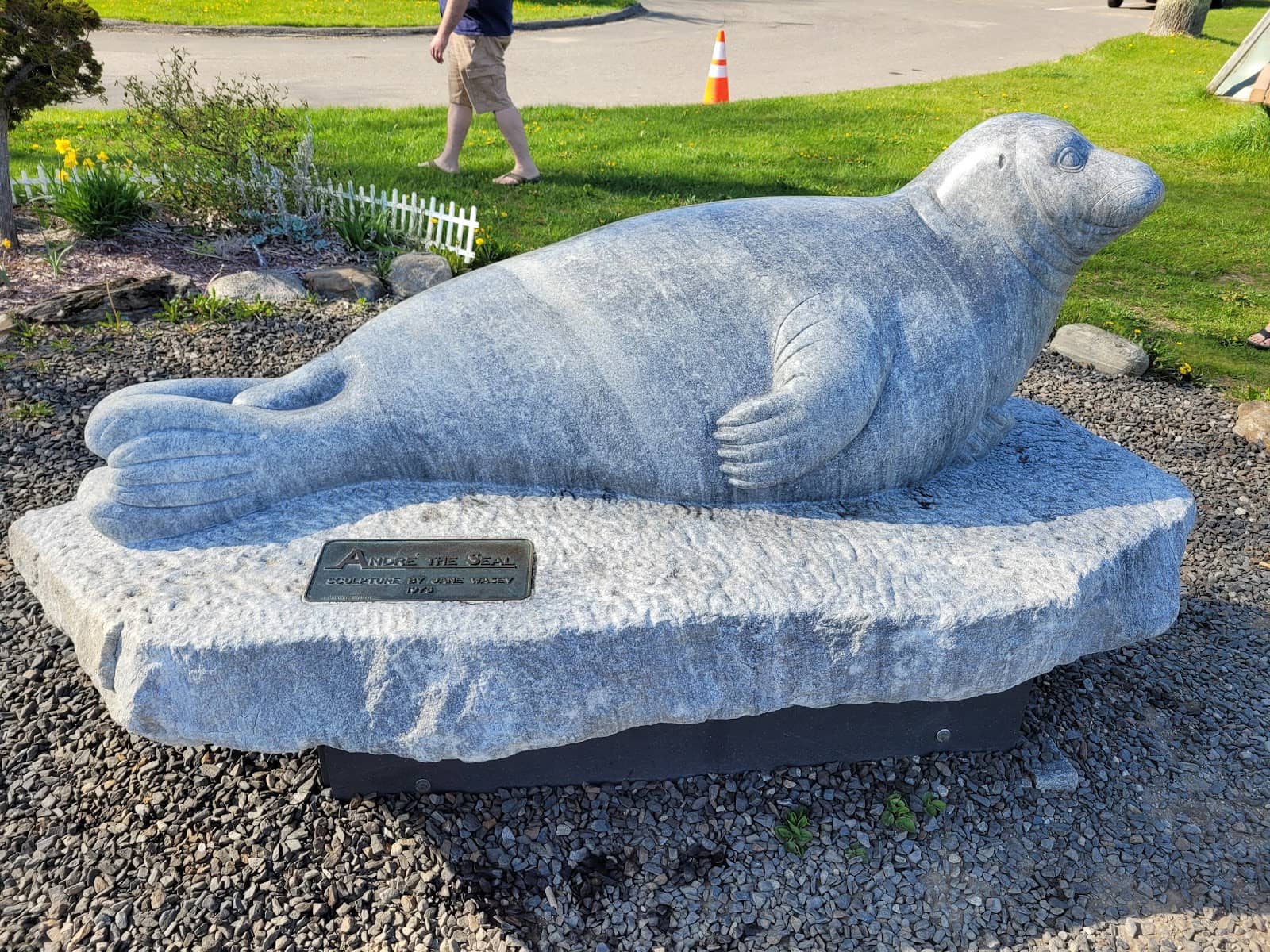 Andre The Seal Statue