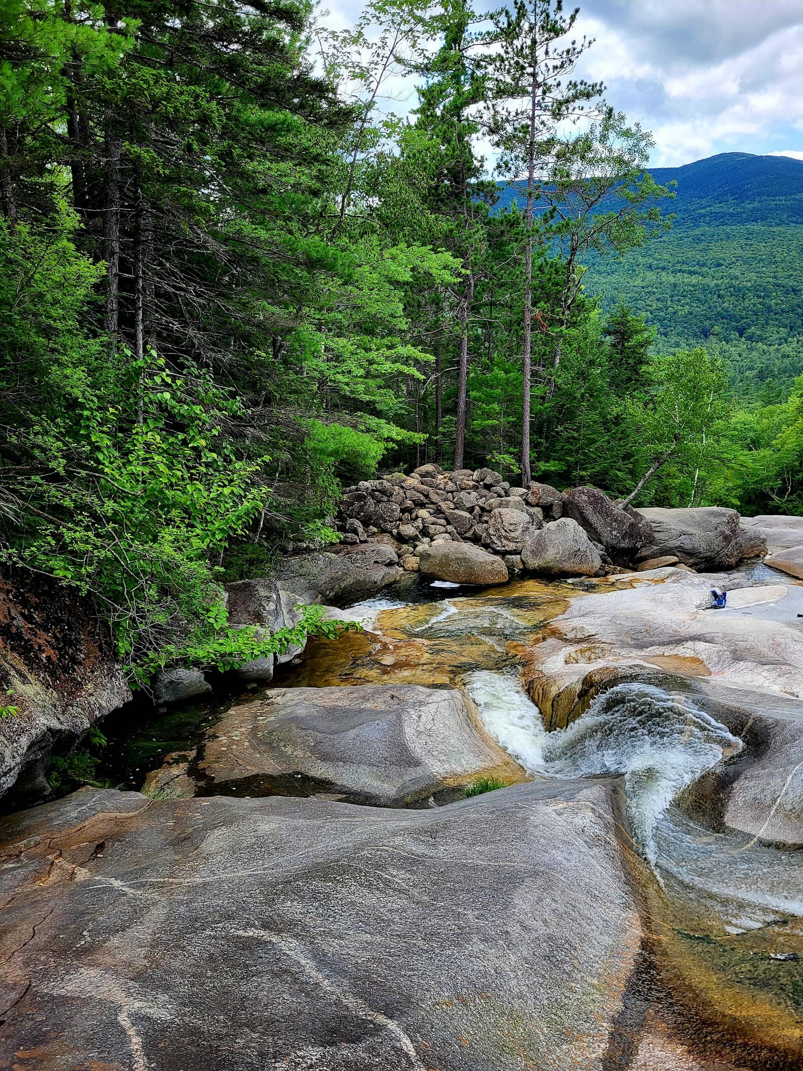 Step Falls Hiking Trail Mahoosuc Land Trust