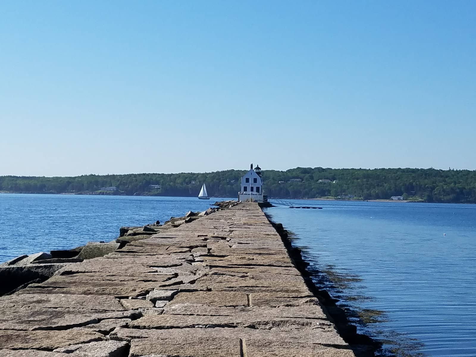 Rockland Breakwater Lighthouse Parking