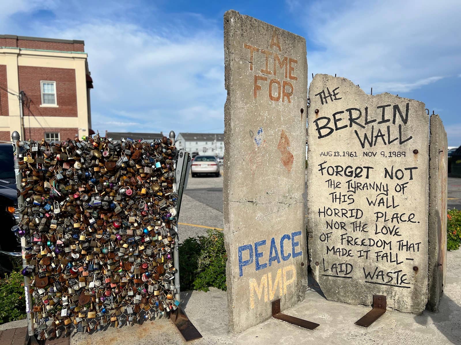 A piece of the Berlin Wall