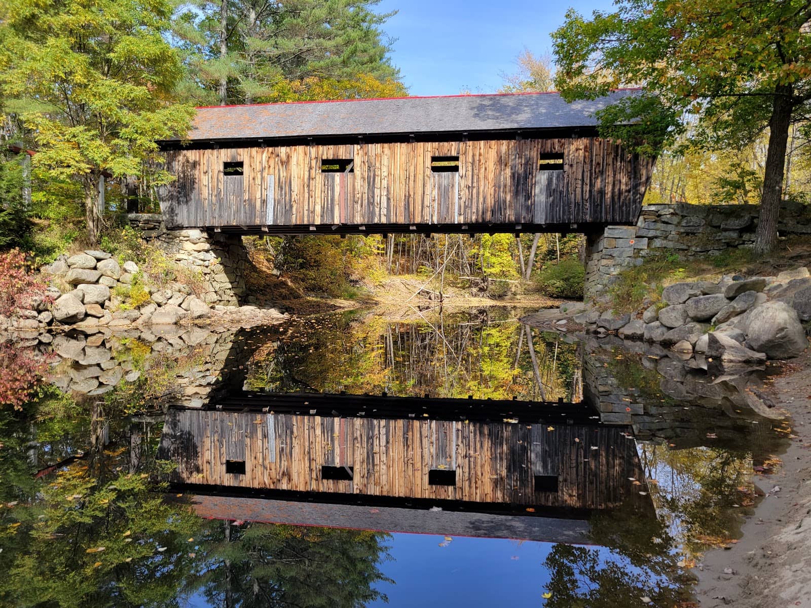 Historic Lovejoy Covered Bridge