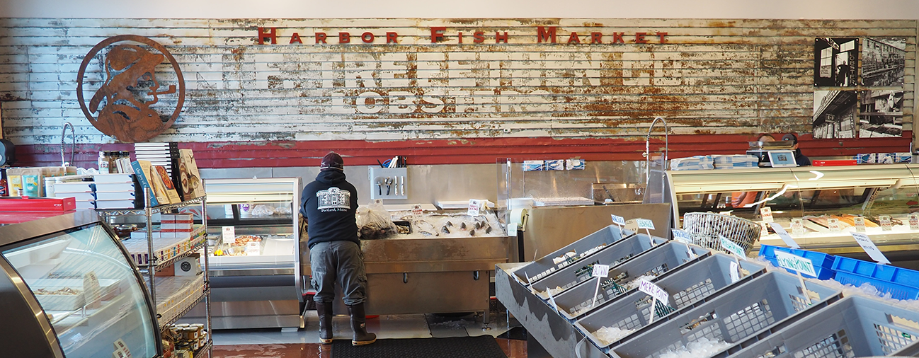 Inside Harbor Fish Market